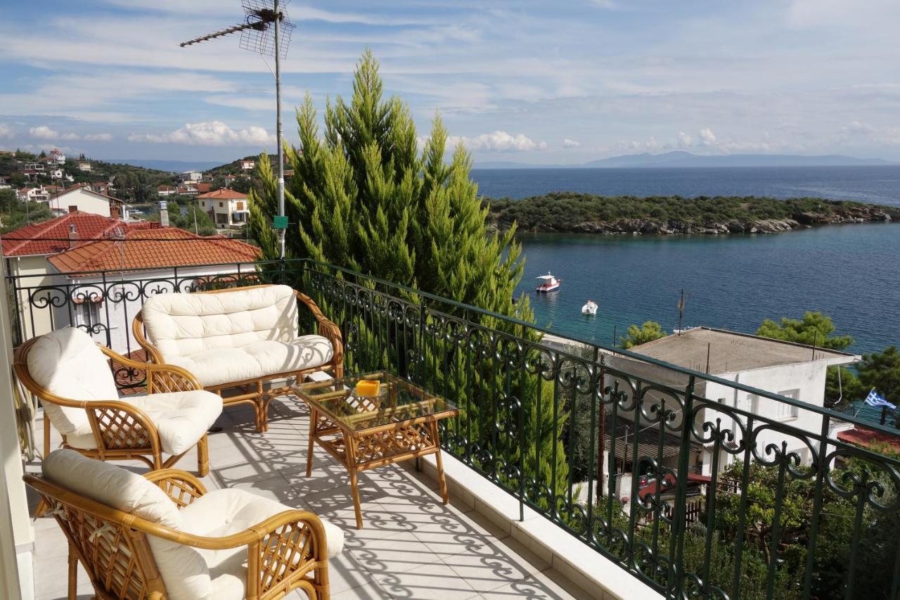 Beach Front House With View Marathos  Εξωτερικό φωτογραφία