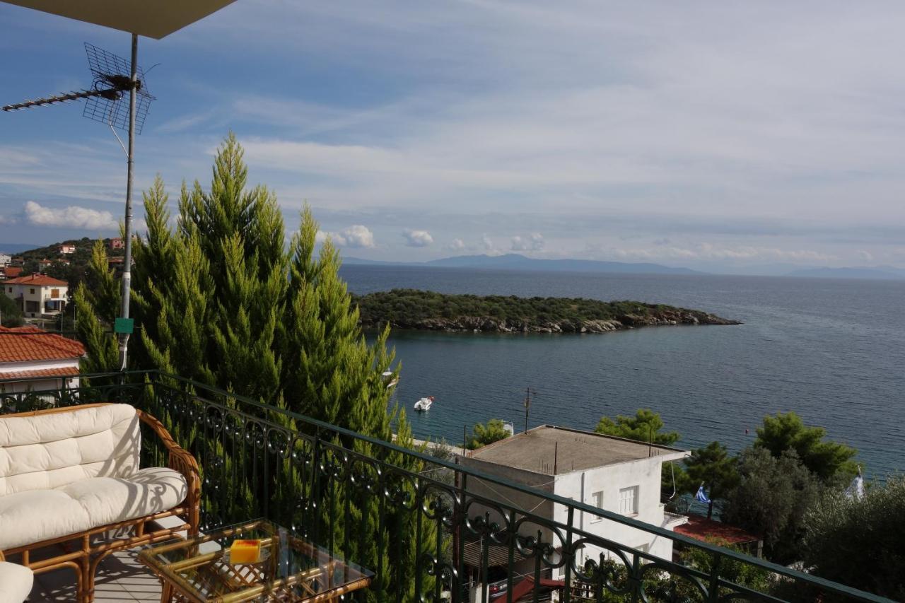 Beach Front House With View Marathos  Εξωτερικό φωτογραφία